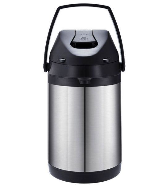 Stylish Press-Type Stainless Steel Thermos for Home Office Daily Hydration