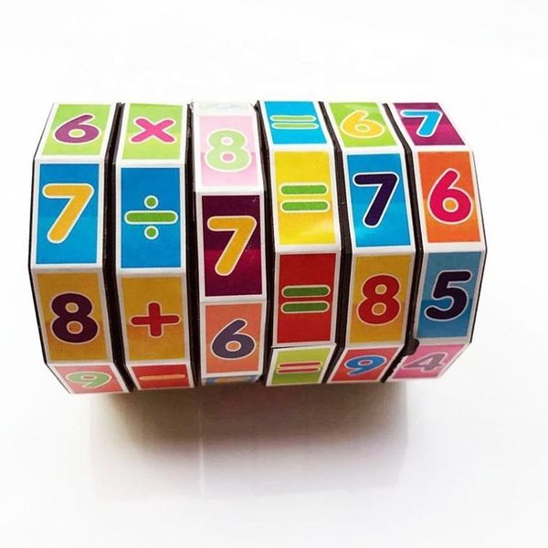 Kids Montessori Mathematics Magic Cube Toy