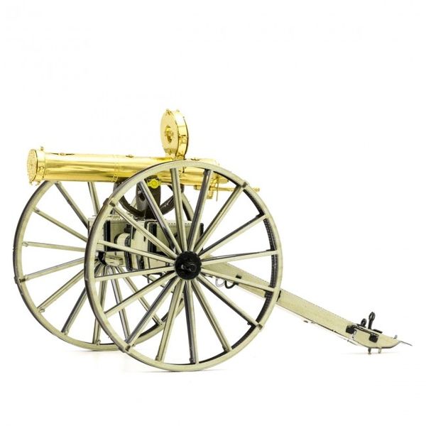 Metal Earth-Gatling Gun-Gold