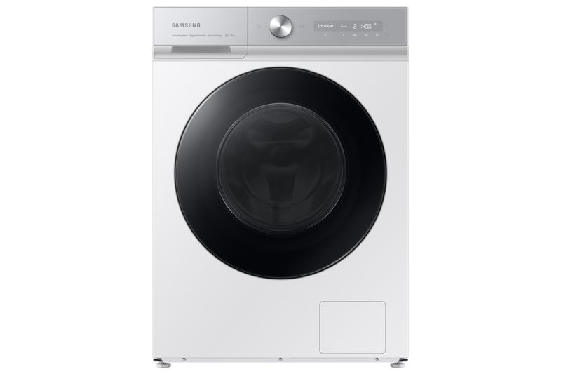 Samsung AI Bespoke 12kg Front Loader Washing Machine with EcoBubble White