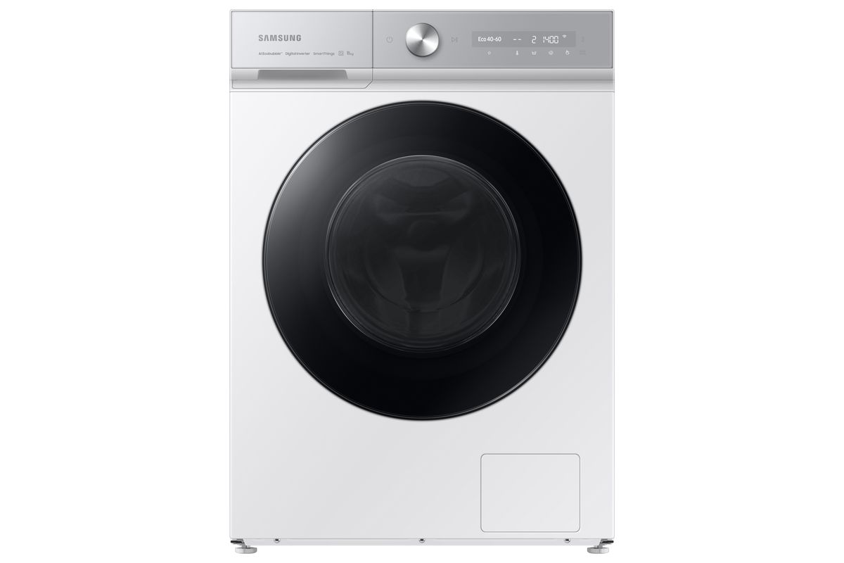 Samsung 12kg Front Loader Washing Machine Bespoke White