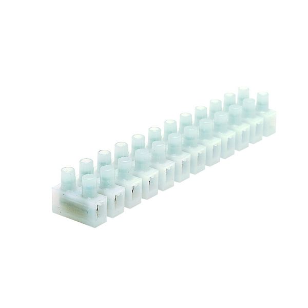 Arno Canali - 4mm 6A 12Way White Strip Connector