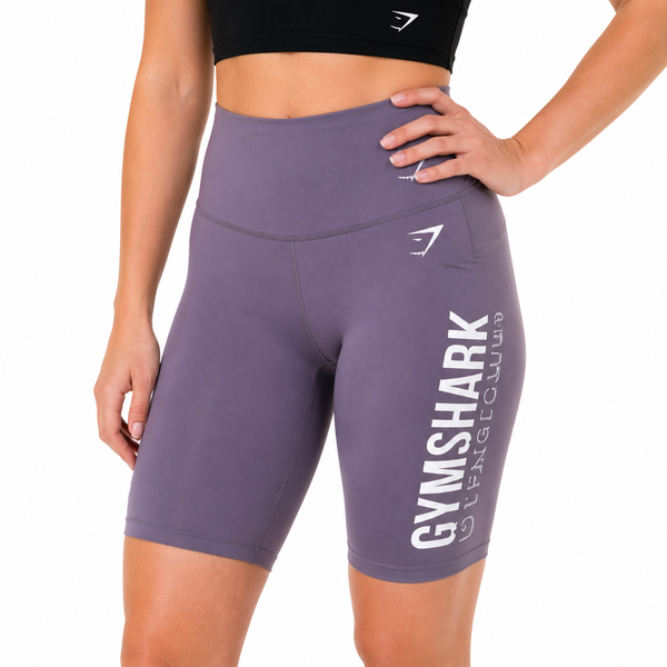 Gymshark Fraction Shorts - Fog Purple