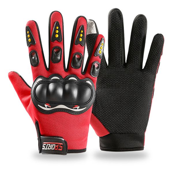 Motorcycle Riding Gloves, Touch Screen Outdoor Off-Road Protective Gloves