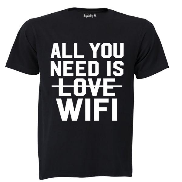 Mens - T-Shirt - Black image