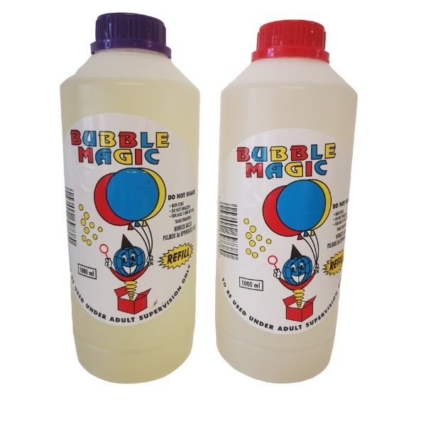 Bubbles Blowing Bubble Refills (Bulk pack of 2) 1 Litre Bottles Shop Today. Get it