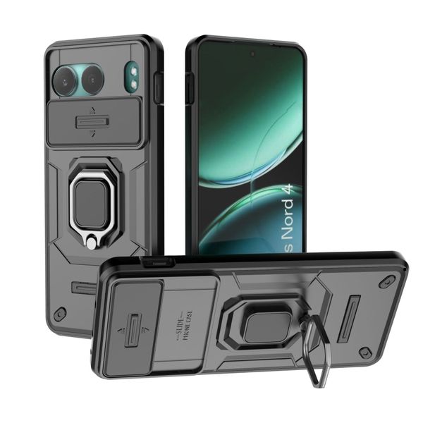 Pushing Ring Phone Case Compatible With OnePlus Nord 4 Window