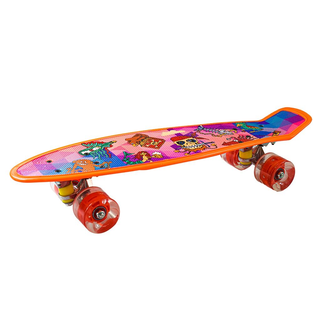 Flexible Plastic 22 Inch Skateboard with High Rebound PU Wheels Buy