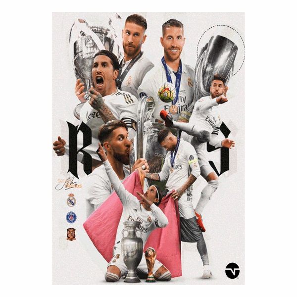 shhh its only Sergio Ramos - A1 Poster