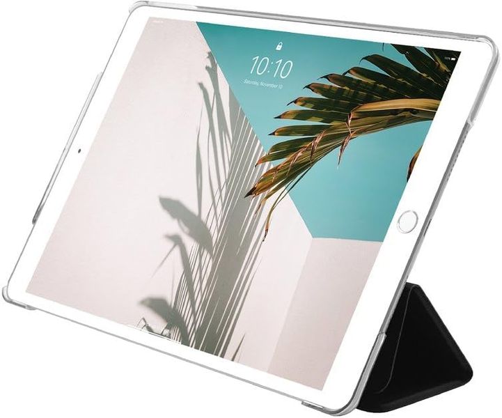 Macally Case and Stand and Pen/Stylus Holder Compatible with Apple iPad Pro 13" (M4/2024) - Black