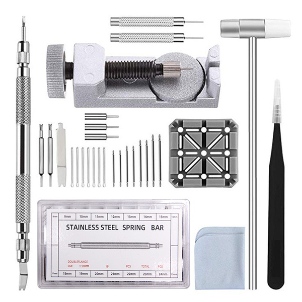 Professional Watch Band Bracelet Link Pins Remover Repair Tool Kit