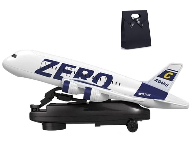 Children Symphony Light Zero Aircraft Toy Airplane &amp; Gift Bag