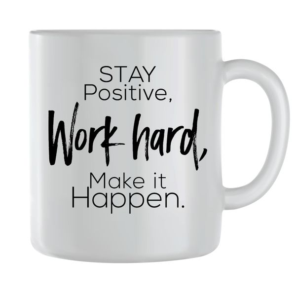 Work hard Coffee Mugs for Men Women Motivational Saying Graphic Cup Gift204