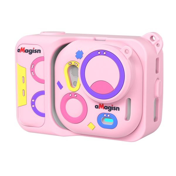 Insta360 Go Ultra Colorful Silicone Protective Case for Action Cameras Pink
