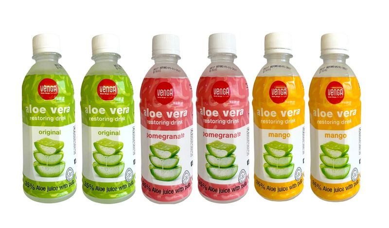 Venga Aloe Vera Restoring Drink 6 Pack - 350ml