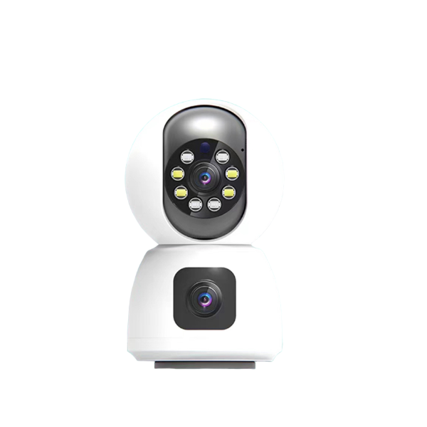 V9L - Dual Lens 2.0MP WiFi Camera - White