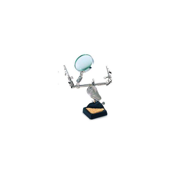 PRK 608-391E Helping Hand with Magnifier and Solder Stand, 642g
