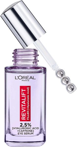 LOreal Revitalift Filler 2.5% Hyaluronic Acid + Caffeine Eye Serum 20ml