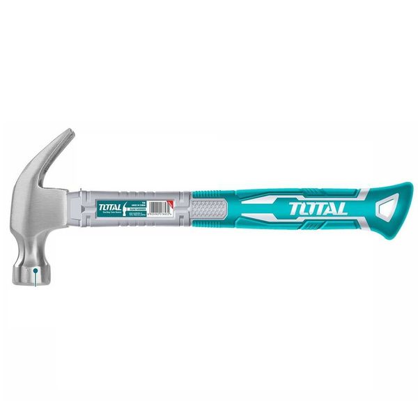 Total Tools - Claw Hammer (8oz) 220g TPR Grip Handle