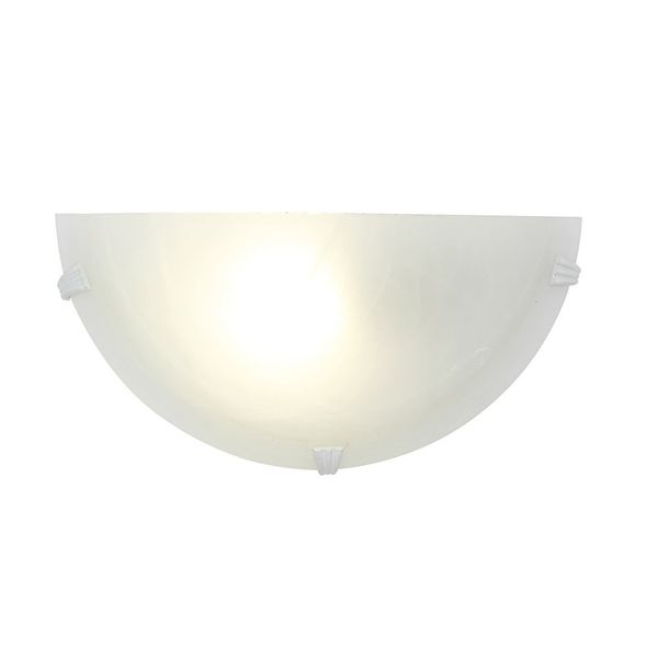 Eurolux - Alabaster - Wall Light 300mm - White - 2 Pack