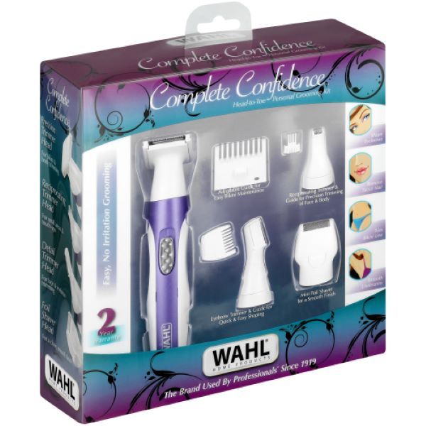 Wahl Complete Confidence Head To Toe Gromming Kit 11 Piece