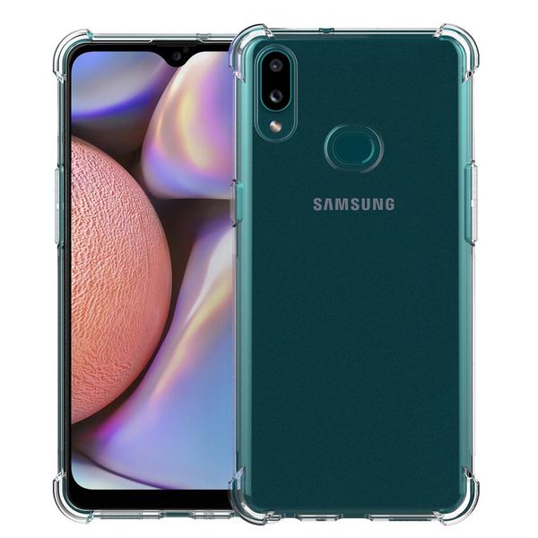 Shockproof TPU Gel Clear Case Compatible with Samsung A10s