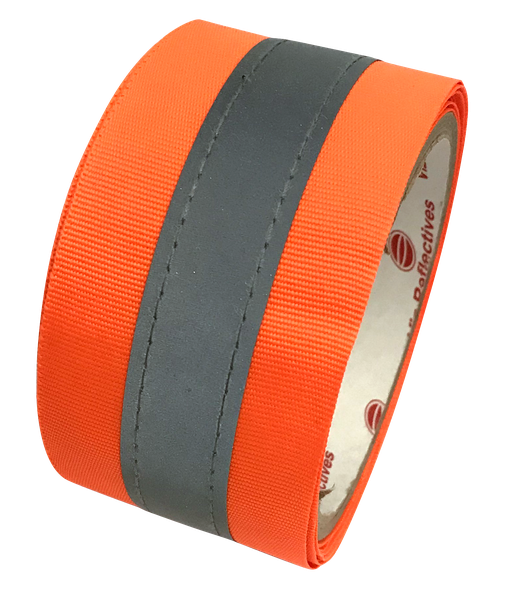 TEMY Warning Band Flu Orange 50mm x 50m