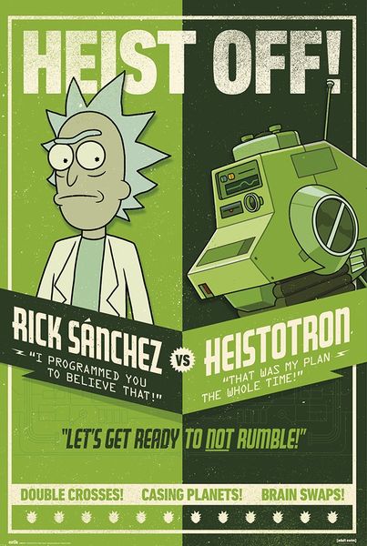 Rick and Morty - Heist Off Poster