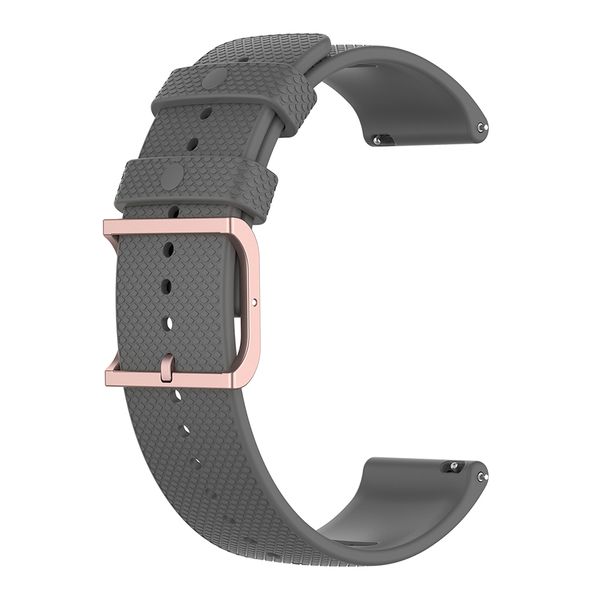 Sports Watch Band 20mm Compatible with Samsung / Huawei / Garmin / LG Watch - Grey