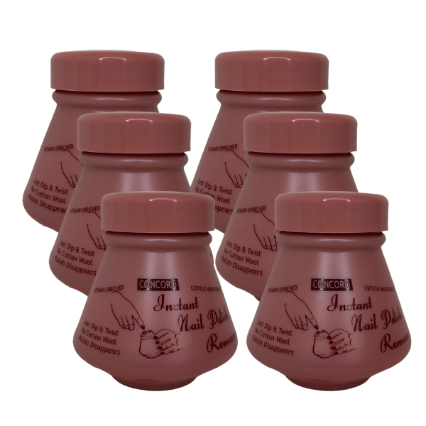 Instant Nail Polish Remover - 75ml - 6 Pack