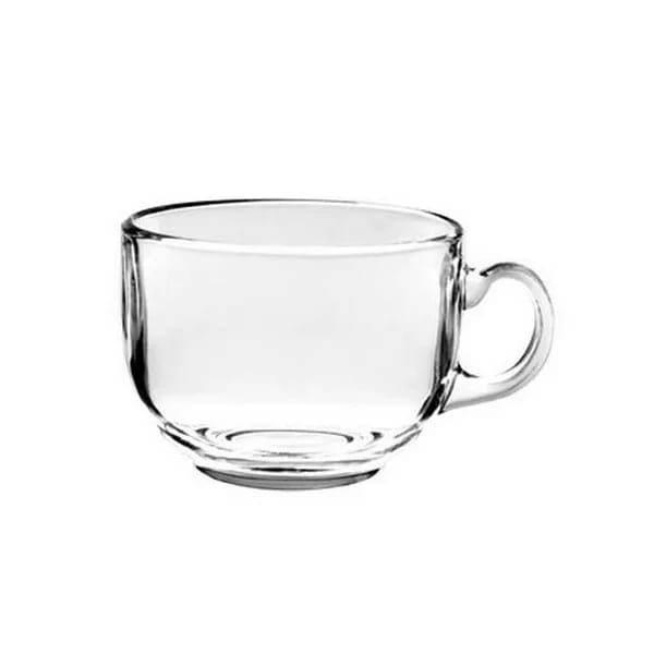 Be Classic H Stylish Glass Mug - 4 Pack