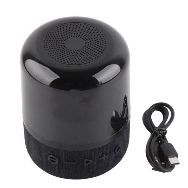 Colorful Glass Speaker Stereo Sound Wireless Bluetooth with 3 Light Modes