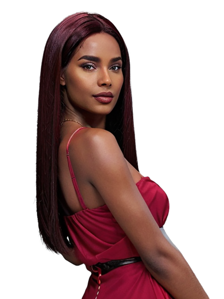 Red 28inch Human Hair Wig. High Quality 15A Graded Human Hair for Women.