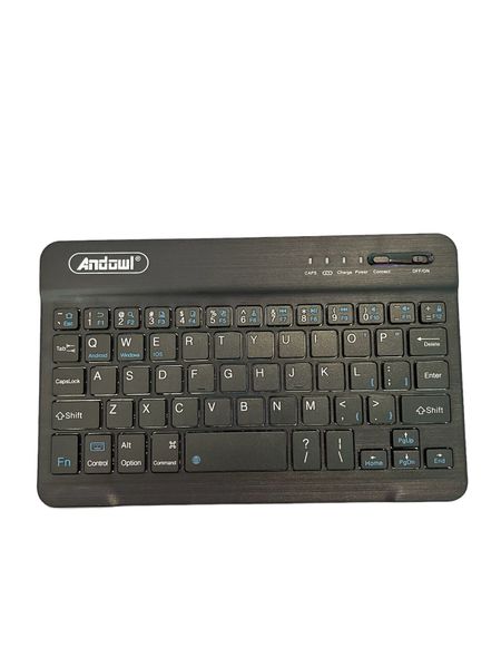 Andowl Rechargable Mini Keyboard Support Mobile Phones/Tablets/Computers