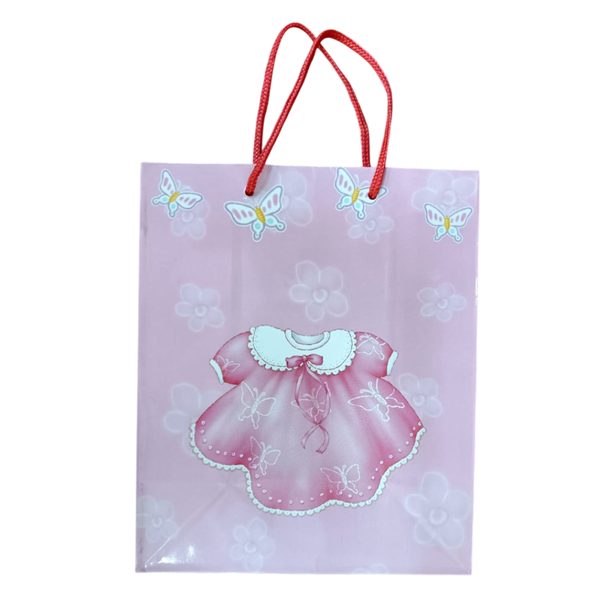 Pretty Playtime Pink Giftbag with Kids Dress - Pack of 12