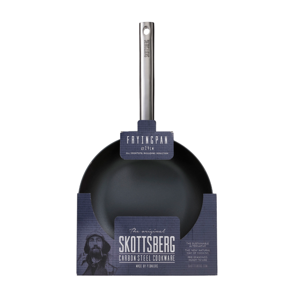 Skottsberg Carbon Steel Frying Pan 24cm