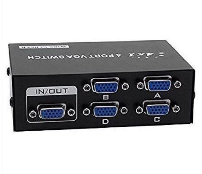 Classic 4-in-1 Port VGA Switch
