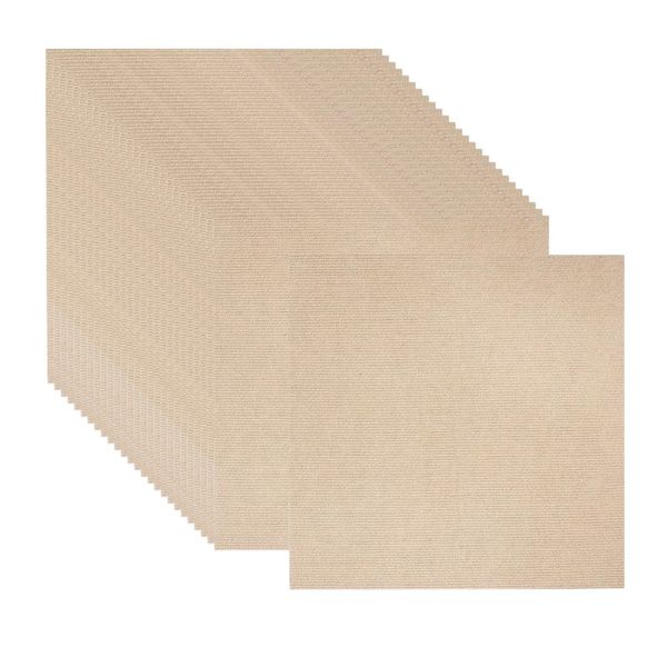 Decor 18-Piece Self-Adhesive Peel &amp; Stick Floor Tiles - 60cm