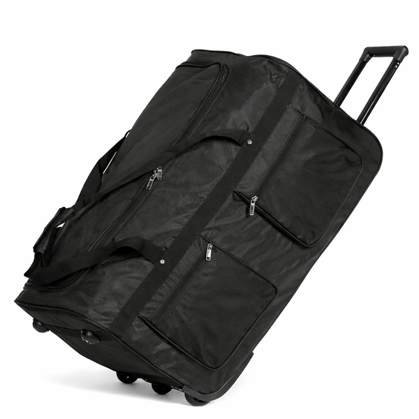 ST475 Large Wheeled Travel Duffel Bag - Black