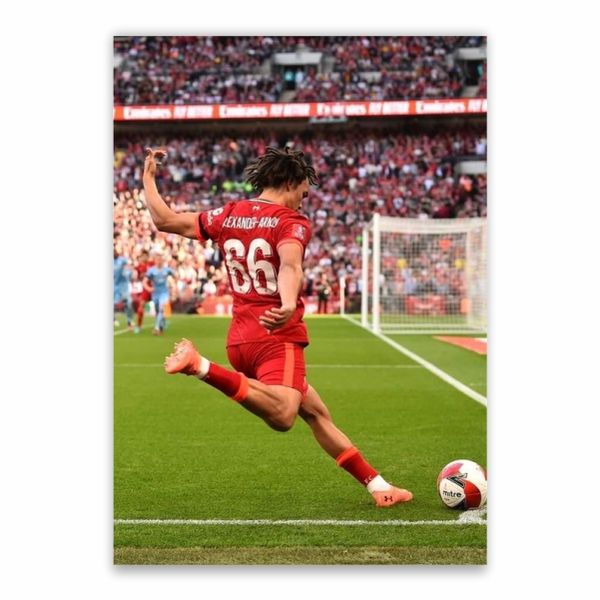 Trent Alexander-Arnold Corner Kick Poster - A1