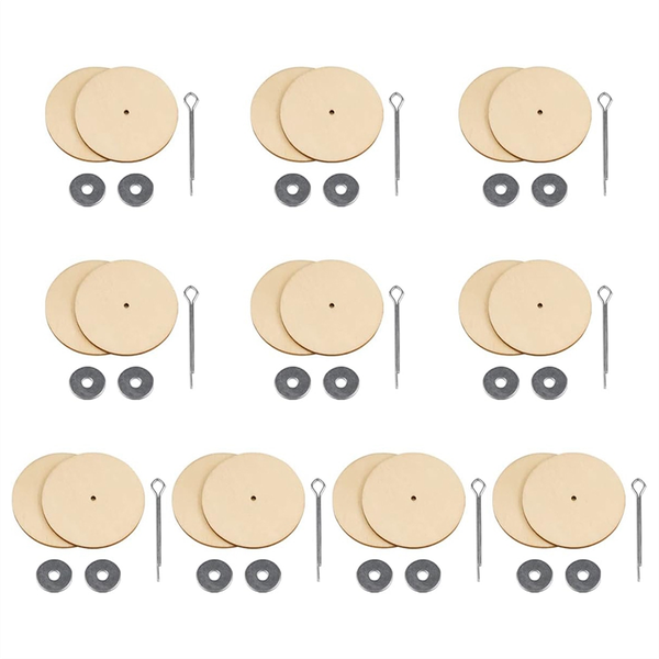 10 Sets Doll Joint Connectors Cotter Pin, 40mm