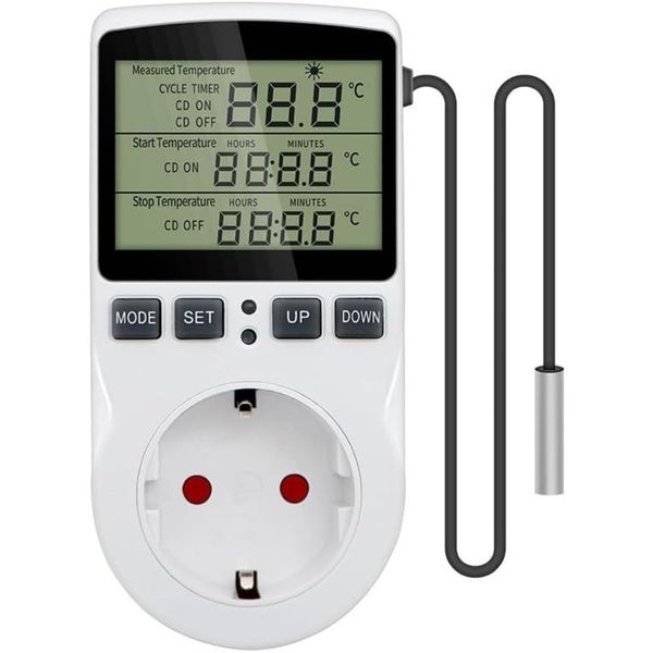 Smart Temperature Controller Digital Thermostat Outlet Plug