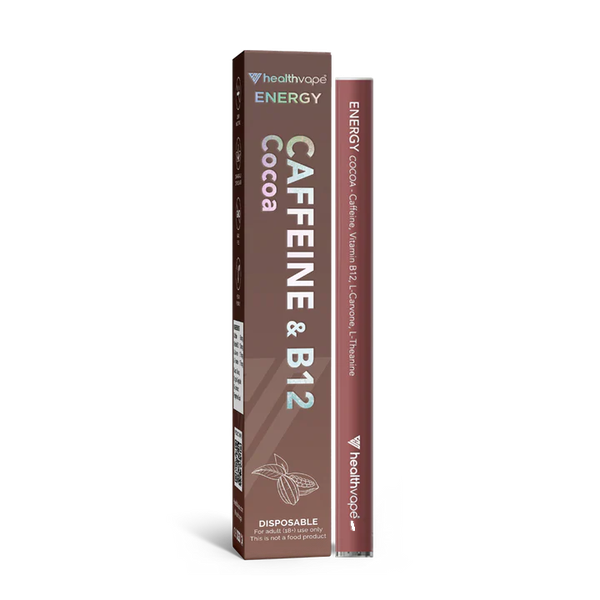 ENERGY - Caffeine and B12 - Cocoa - Health Vape Disposable - 0% Nicotine