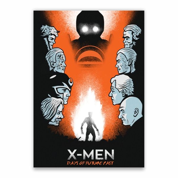X-Men Days Of Future Past Cartoon Poster - A1