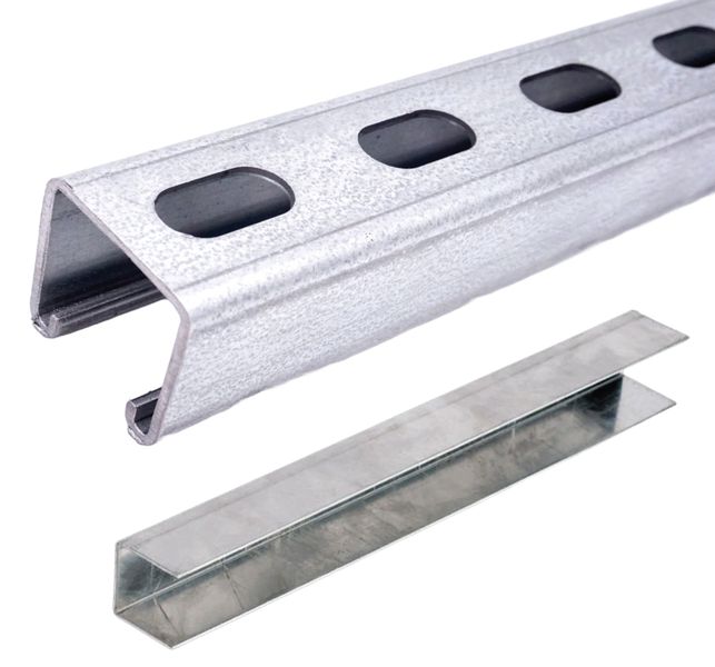 Solar Rail Kit -Uni-Strut - P2000-3M - 6 Panels