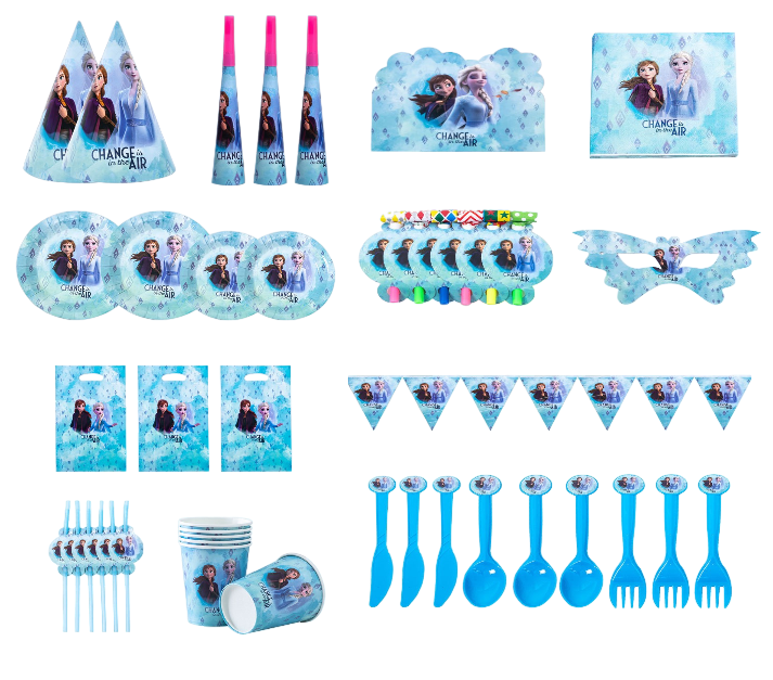Frozen Party Pack 86 Piece Set Shop Today. Get it Tomorrow