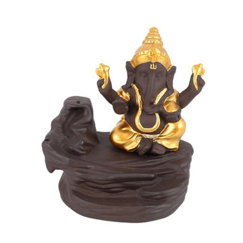 Ganesha Backflow Incense Burner Shop Today. Get it Tomorrow