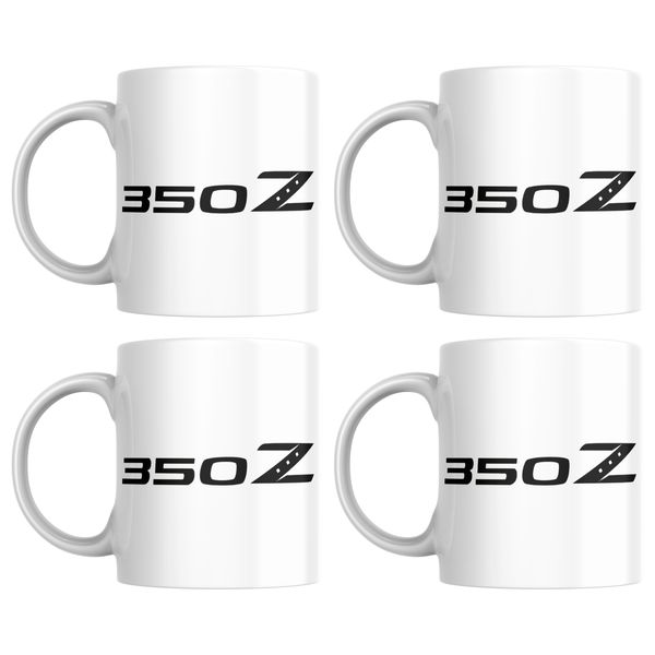 Nissan 350z Mugs - Set of 4