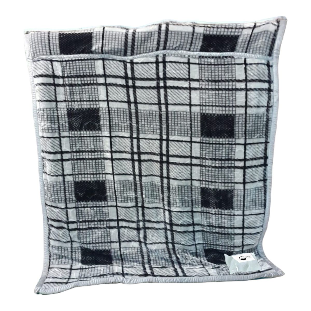 Black/White 2Ply HighQuality Polyester Blanket & Tieback Shop Today
