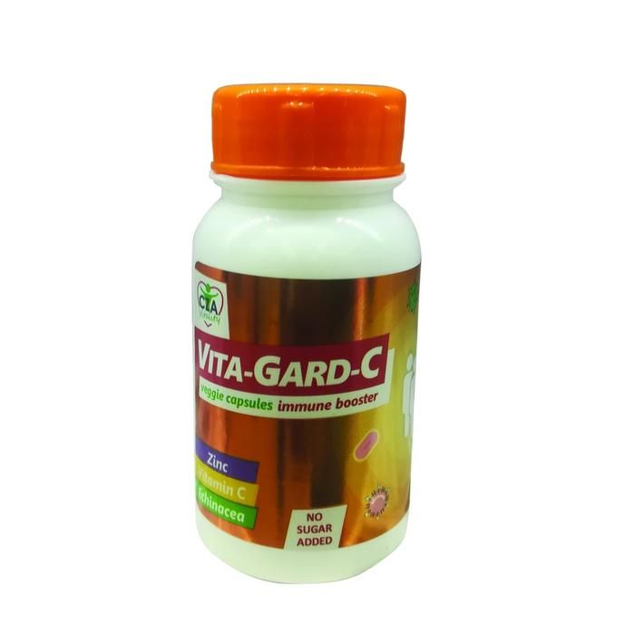 VitaGard C (Vitamin C+Zinc+Echinacea) Immune Booster,60 Capsules Buy